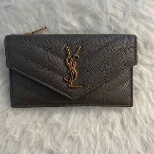 YSL card case very gently used.
